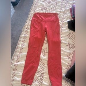 lululemon leggings pink